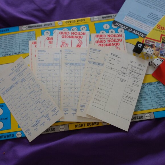 Vintage 1981 Strat-O-Magic Pro Basketball with Larry Bird & Magic Johnson - Picture 12 of 16